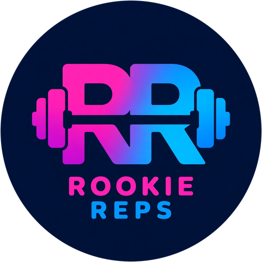 Rookie Reps RR dumbbell logo